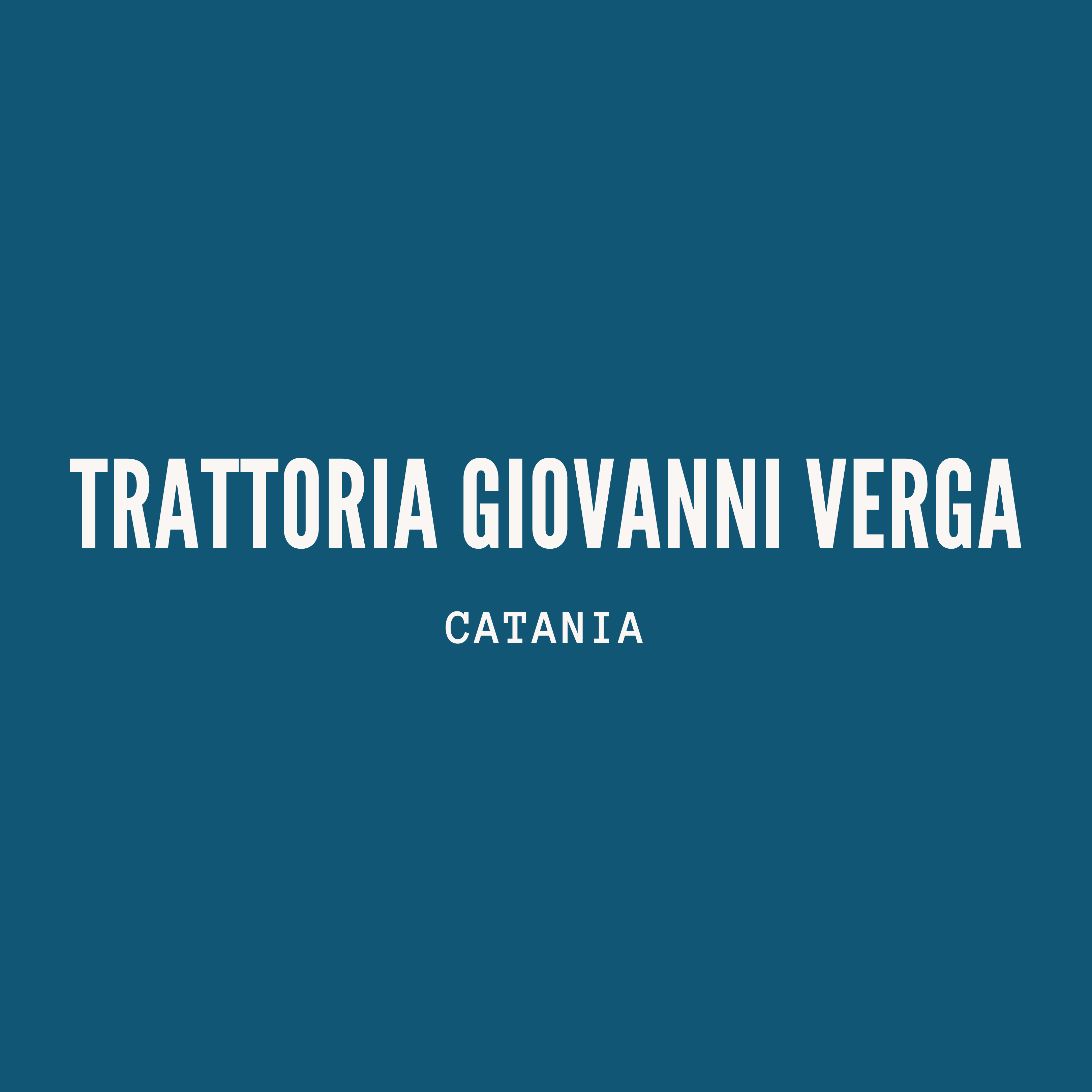 TRATTORIA GIOVANNI VERGA NUOVA APERTURA 2021